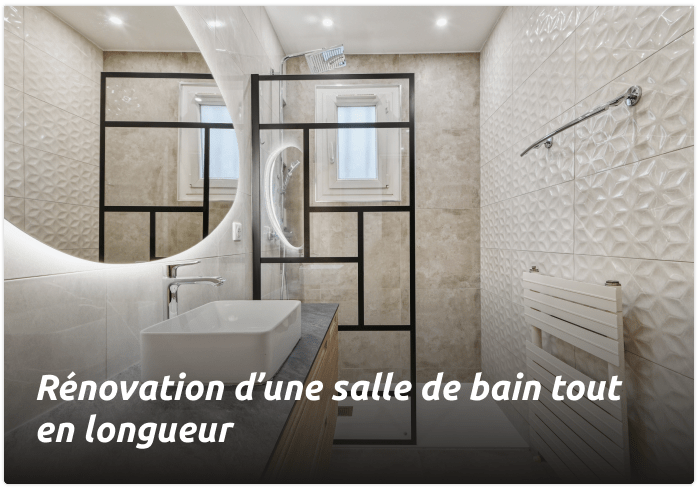 Inspiration projet de rénovation de salle de bain